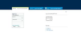 
                            6. Privat NEMID login