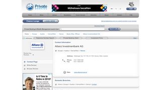 
                            4. Private Banking Directory: Allianz Investmentbank AG < …