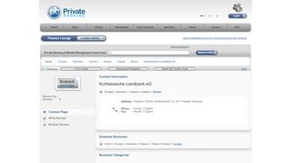 
                            3. Private Banking Directory: Kurhessische Landbank eG ...