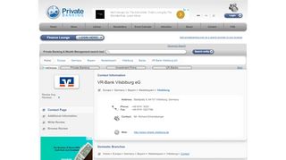 
                            7. Private Banking Directory: VR-Bank Vilsbiburg eG ...