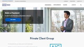 
                            4. Private Client Group - Insurance from AIG in the US