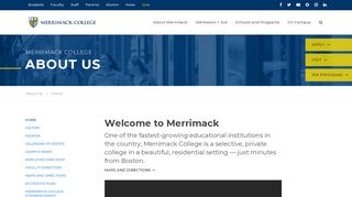 
                            7. Private College Graduate School and ... - Merrimack College