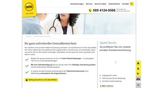 
                            4. Private Krankenversicherung der ARAG - ARAG Versicherung