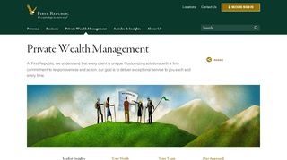 
                            2. Private Wealth Management | First Republic Bank