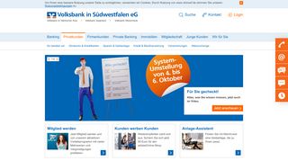 
                            9. Privatkunden - Volksbank in Südwestfalen eG