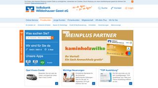 
                            1. Privatkunden - Volksbank Wildeshauser Geest eG