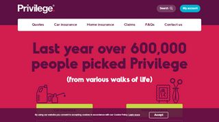 
                            1. Privilege car and home insurance