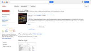 
                            4. Pro JavaFX 8: A Definitive Guide to Building Desktop, ...