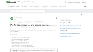 
                            8. ProAdvisor discounts and special pricing - QuickBooks ...