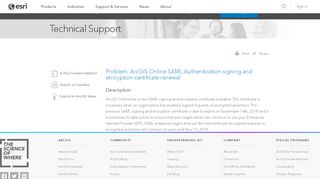 
                            7. Problem: ArcGIS Online SAML Authentication signing and ...