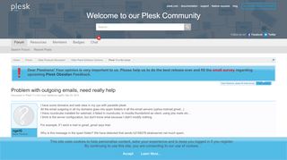 
                            8. Problem with outgoing emails, need really help | Plesk Forum