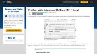 
                            7. Problem with Yahoo and Outlook SMTP Email