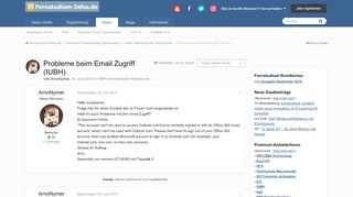 
                            4. Probleme beim Email Zugriff (IUBH) - Fernstudium-Infos.de