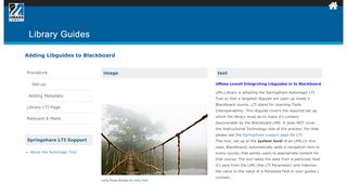 
                            6. Procedure - Adding Libguides to Blackboard - LibGuides at ...