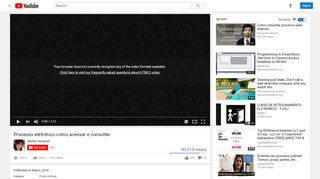
                            8. Processo eletrônico como acessar e consultar - YouTube