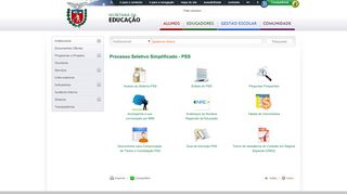 
                            9. Processo Seletivo Simplificado - PSS - Secretaria de ...