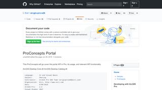 
                            7. ProConcepts Portal · Esri/arcgis-pro-sdk Wiki · GitHub