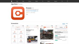 
                            8. Procore on the App Store