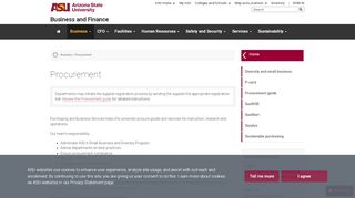 
                            3. Procurement - ASU Business and Finance