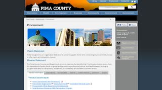 
                            8. Procurement - Pima County