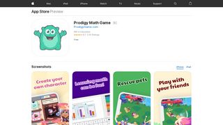 
                            7. ‎Prodigy Math Game on the App Store - apps.apple.com