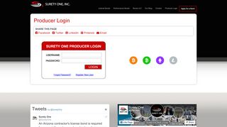 
                            7. Producer Login • Surety One, Inc.