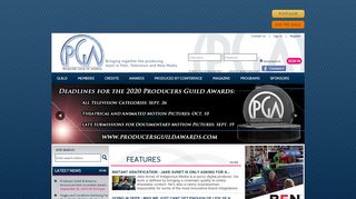 
                            8. Producers Guild of America