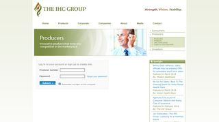 
                            7. Producers - IHC Group