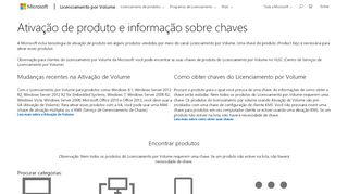 
                            11. Product Activation/Keys | Microsoft Volume Licensing