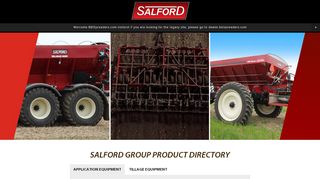 
                            9. Product Directory — Salford Group