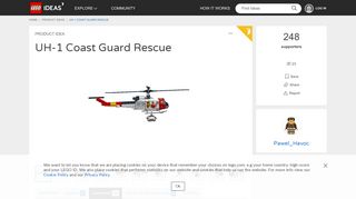 
                            9. Product Ideas - UH-1 Coast Guard Rescue - LEGO IDEAS