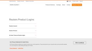 
                            1. Product logins | Reuters News Agency - from reuters