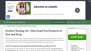 
                            7. Product Testing: 60+ Sites Send You Products to Test and Keep