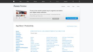 
                            9. Productivity - App Store Downloads on iTunes