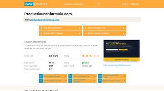 
                            4. Productlaunchformula.com: The Launch Workshop