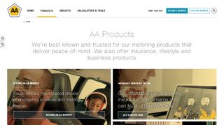 
                            9. Products | Automobile Association of South Africa