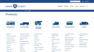 
                            5. Products - Safe Fleet Corporate