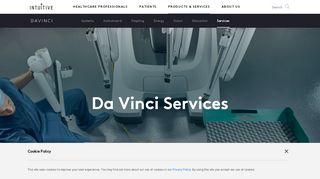 
                            2. Products Services | da Vinci | Services - Intuitive