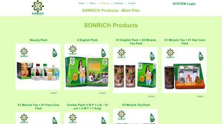 
                            4. Products - Sonrich International