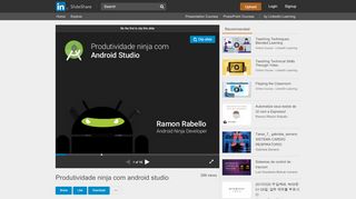 
                            7. Produtividade ninja com android studio - slideshare.net