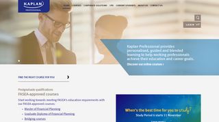 
                            8. Professional Education & Training | Kaplan Professional