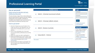 
                            4. Professional Learning Portal