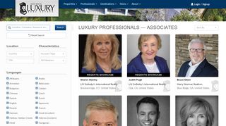 
                            3. Professionals - Luxury Real Estate