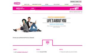 
                            6. Profile Management | Features | Astro Self Service