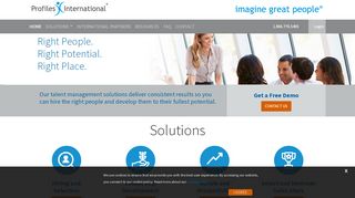 
                            3. Profiles International - Homepage for Profiles International, LLC