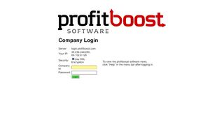 
                            5. ProfitBoost PIF PRO: Company Login