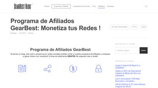 
                            5. Programa Afiliados GearBest | Asociados