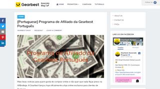 
                            9. Programa de Afiliado da Gearbest Português