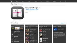 
                            4. Programm Manager im App Store