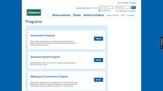 
                            4. Programs - Alamo Rent A Car